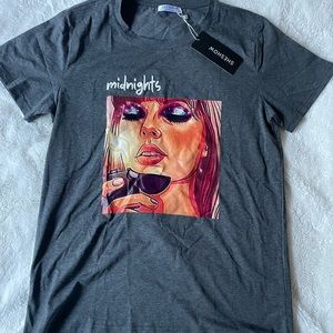 Taylor Swift Midnights gray M t-shirt